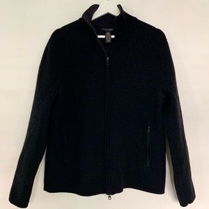 Banana Republic Stretch Merino Wool Zip Up for Men